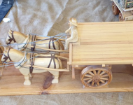 Wooden-Horses-with-Flat-Cart