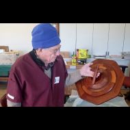 Dick Smith with Font Warriors Chapel