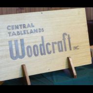 Woodies Sign
