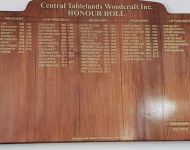 Life Members Honour Board