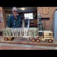 Full Semi Trailer built by Bob Baillie