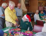 Bill Garvin and Mike Hardie (President)